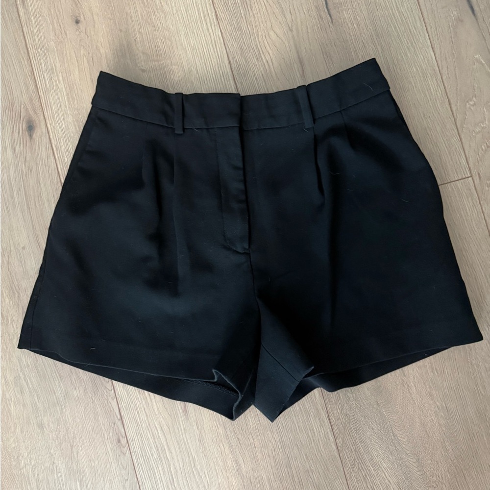 Aritzia High Waist Black Shorts
